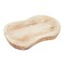 Handmade Wooden Dough Bowls for Decor, 8-Shaped Paulownia Wood Centerpiece (11 x 16 In)